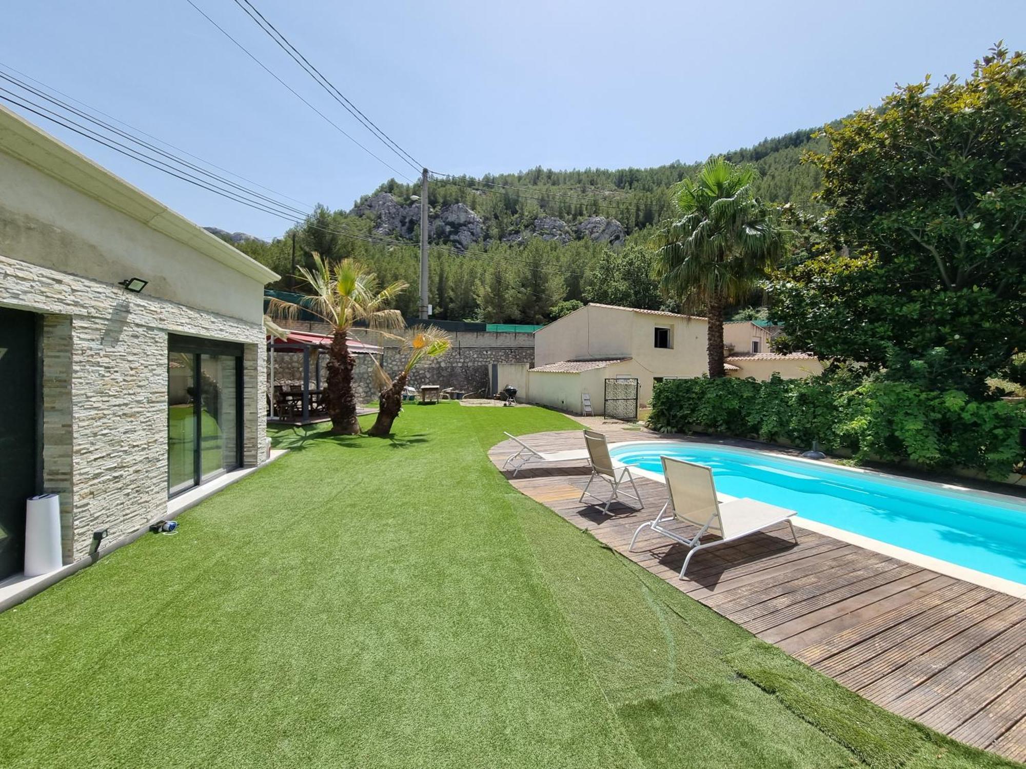 Villa Neuve Avec Piscine Privee Parc Des Calanques 15Min Velodrome Marseilles Exterior foto