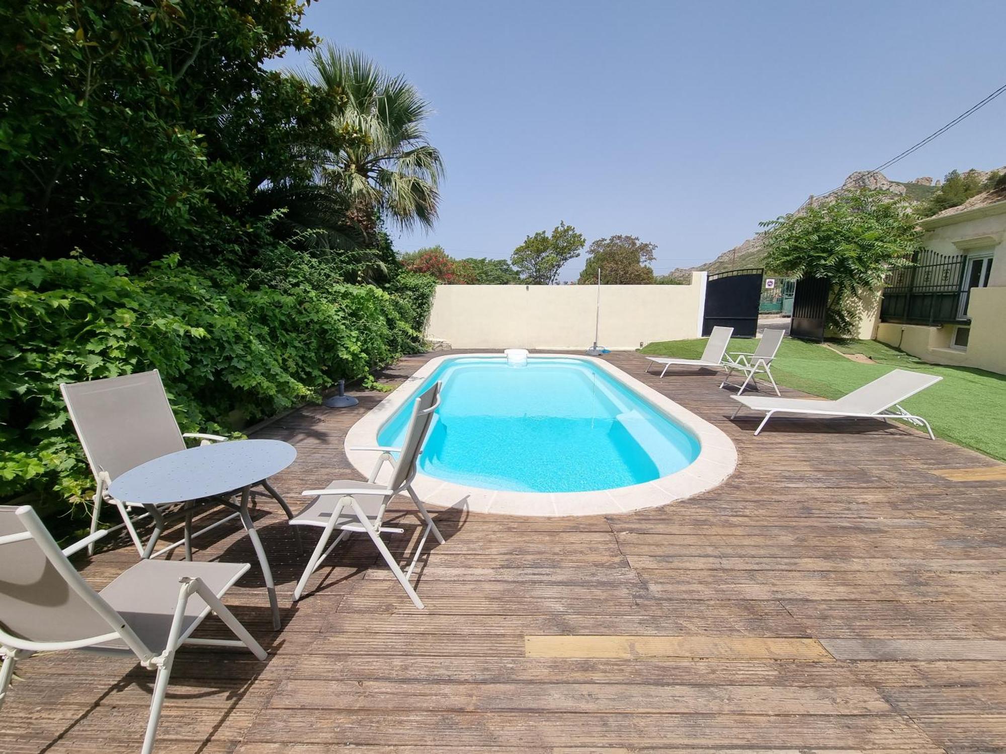 Villa Neuve Avec Piscine Privee Parc Des Calanques 15Min Velodrome Marseilles Exterior foto